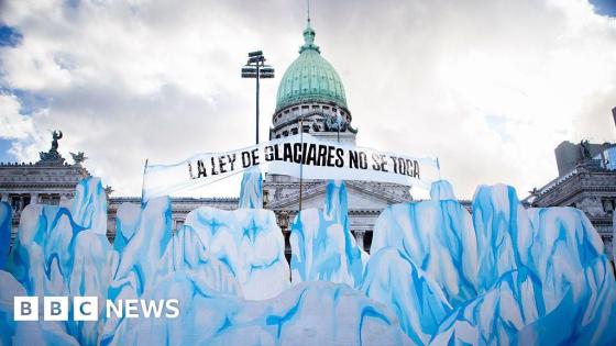 Argentina passes bill loosening protection of its glaciers
