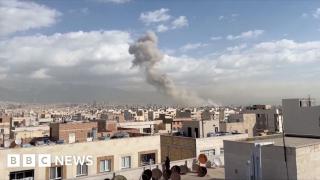 Smoke rises over Iran as Tehran ‘seeks regime change’