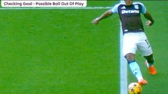 ‘I wouldn’t want to be the VAR’ gasps Mike Dean as Aston Villa goal overturned in controversial circumstances