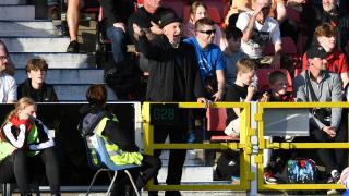 Ian Holloway spotted managing Swindon from the stands despite not starting new job until Monday