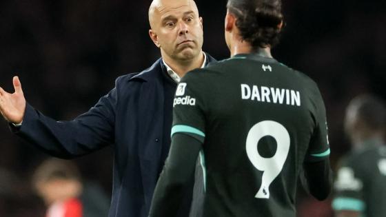 Darwin Nunez handed Arne Slot snub as Liverpool boss claims Reds have two ‘more logical number 9s’