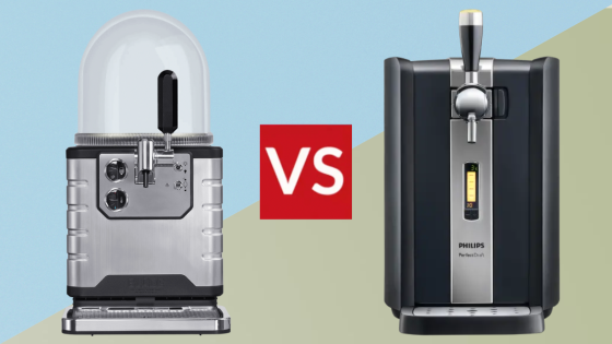 Philips PerfectDraft vs Beerwulf Blade: the battle of the beer keg machines