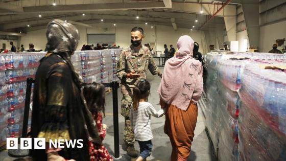 Afghanistan evacuees in Qatar transit camp accuse US of betrayal