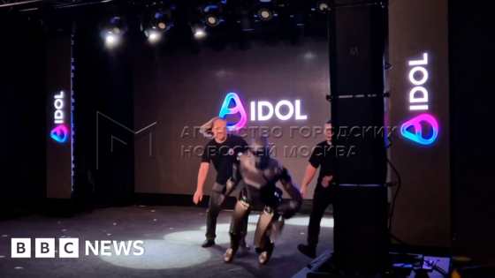 Russia’s AI robot falls seconds after being unveiled