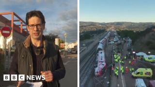 At the scene of Spain’s worst rail disaster in over a decade
