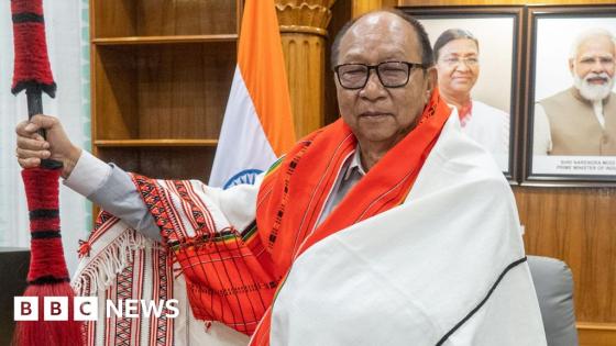 The taekwondo teacher tasked with healing India's troubled state