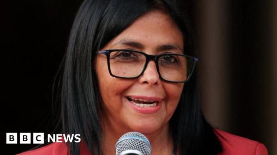 US lifts sanctions on Venezuelan interim leader Delcy Rodríguez
