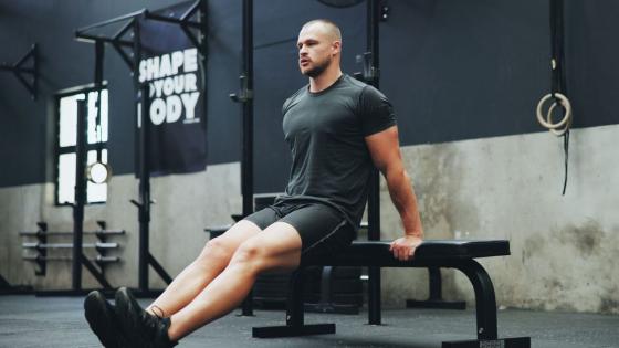 Build bigger, stronger triceps at home with this 7-minute dumbbell workout