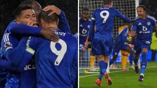 Leicester 2 Brighton 2: Seagulls capitulate and throw away two-goal lead as Vardy leads late comeback for Van Nistelrooy