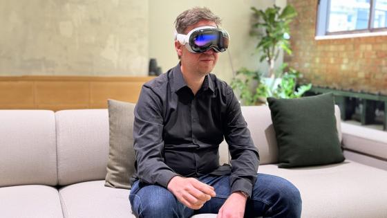I tried Apple’s Vision Pro and I wasn’t quite expecting this